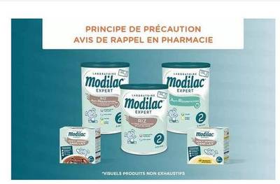 法國奶粉品牌再陷&ldquo;沙門氏菌&rdquo;危機,蘭特里斯、Modilac各召回40萬罐和1.63萬罐奶粉
